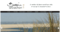 Desktop Screenshot of bassinarcachon.org